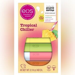 eos Limited Edition Lip Balm Variety Pack Tropical Chiller